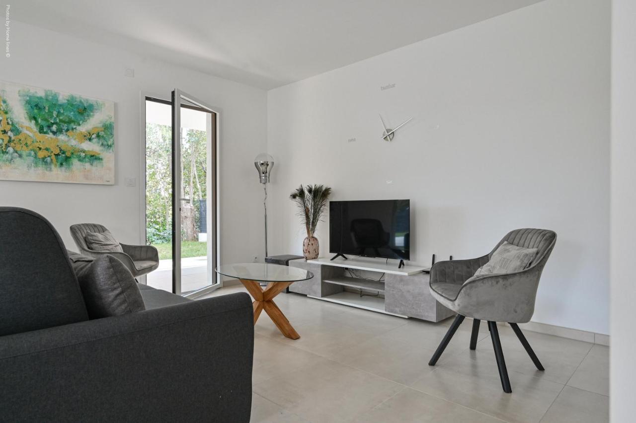 T3 Neuf - C13 - Jardin-Terrasse Et Piscine - Acces Direct Plages Et Centre Village Saint-Cyr-sur-Mer Εξωτερικό φωτογραφία