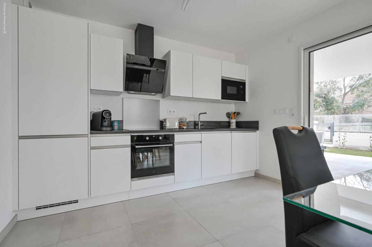 T3 Neuf - C13 - Jardin-Terrasse Et Piscine - Acces Direct Plages Et Centre Village Saint-Cyr-sur-Mer Εξωτερικό φωτογραφία